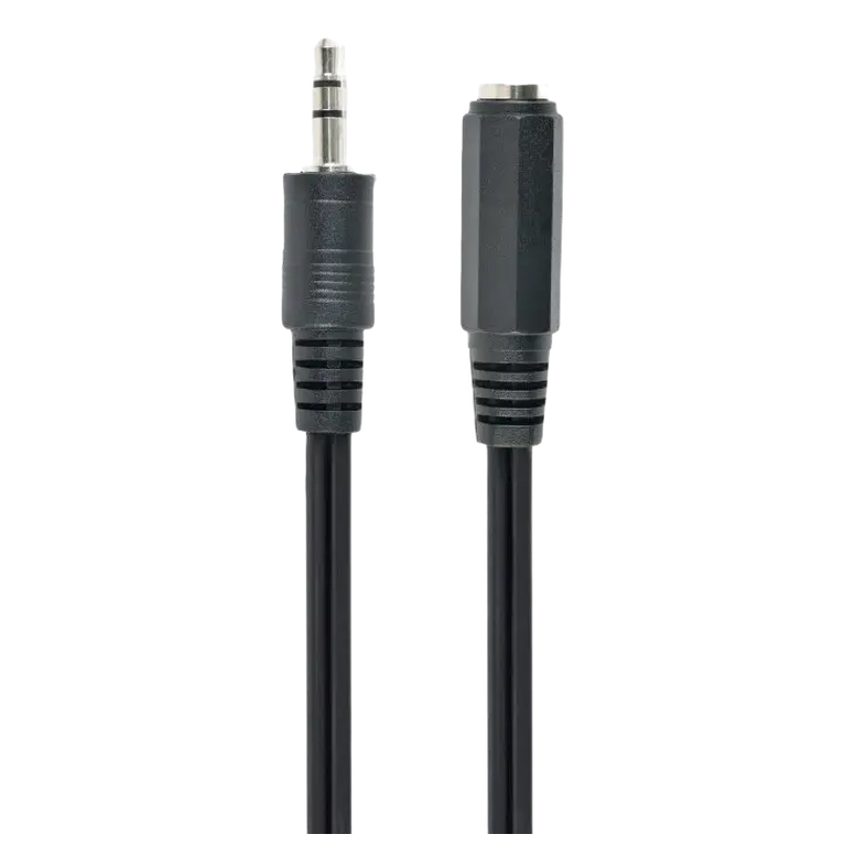 Кабель Cablexpert CCA-423, 3.5 mm to 3.5 mm, 1.5 м, Черный