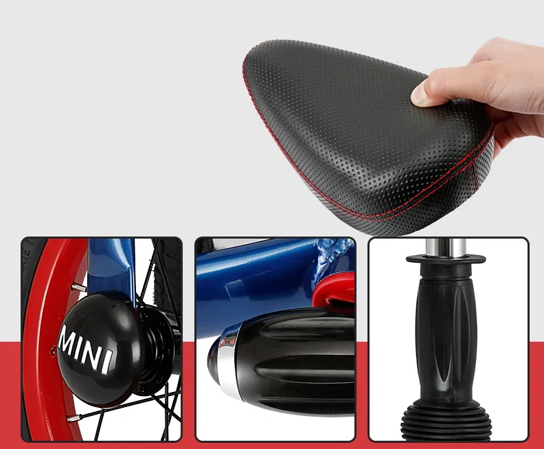 Беговел Rastar Mini Cooper 12" Black 2