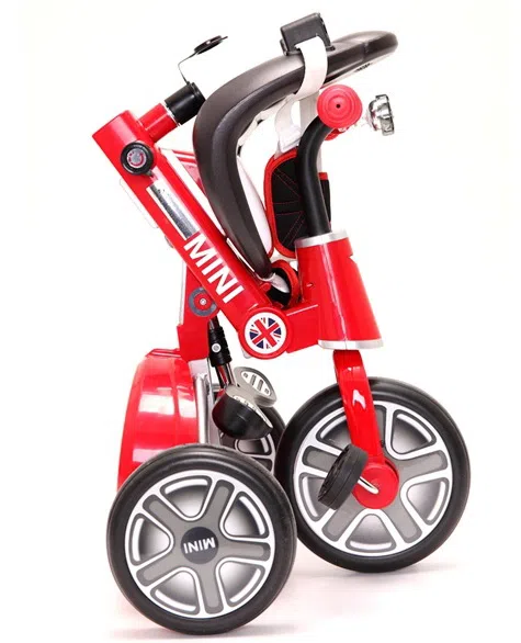 Детский велосипед Rastar Mini Cooper Fold Tricycle Bike 10" Red 5