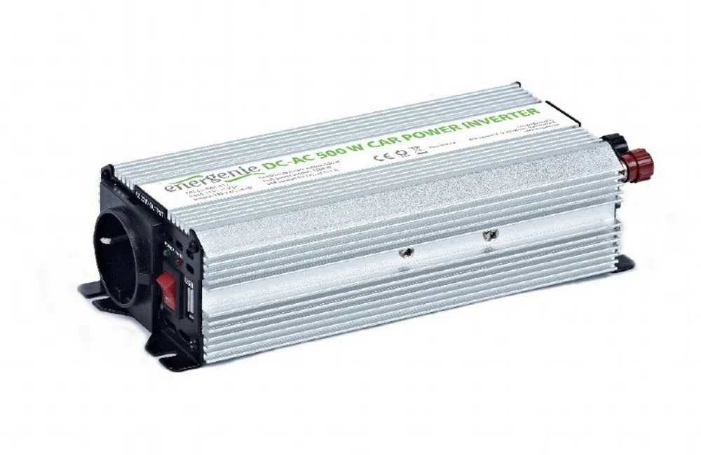 Invertor Auto Energenie EG-PWC-033, 500W, Argintiu 3