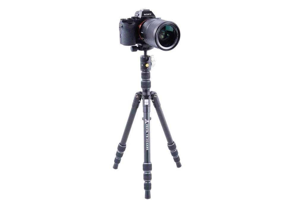 Tripied Foto-Video Vanguard VESTA TB 204ABS, Cap trepied de minge, Negru 3