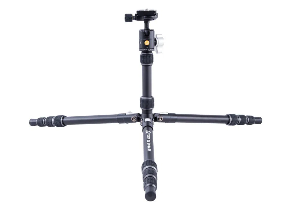 Tripied Foto-Video Vanguard VESTA TB 204ABS, Cap trepied de minge, Negru 2