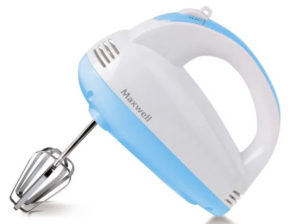 Миксер Maxwell MW-1360, Белый/Синий 2