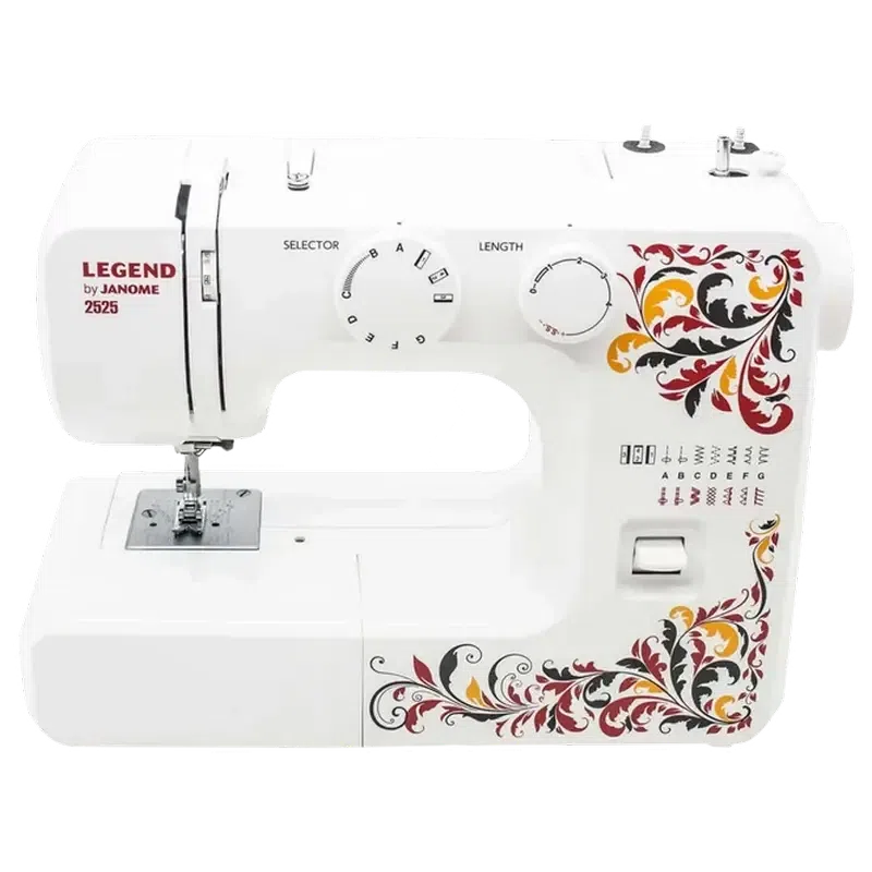 Mașină de cusut JANOME 2525, Alb 2