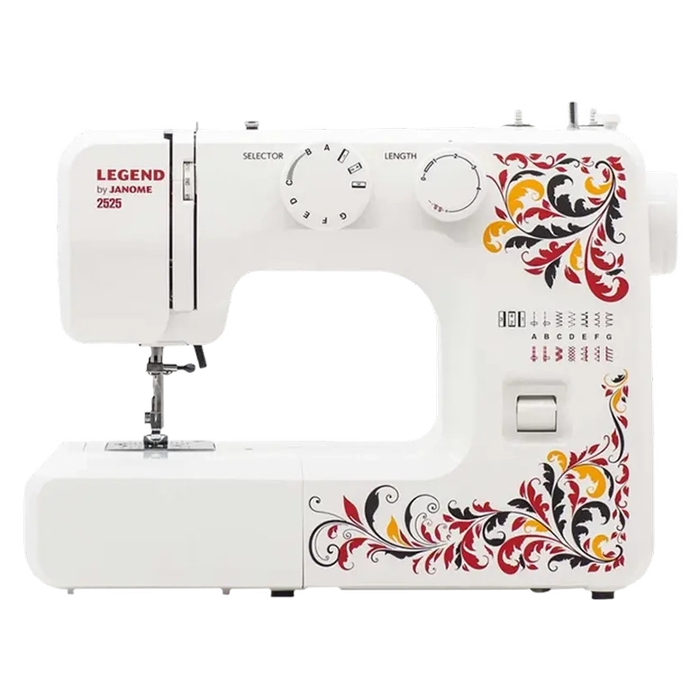Mașină de cusut JANOME 2525, Alb