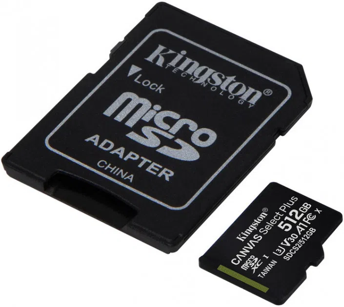 Сard de memorie Kingston Canvas Select Plus, 512 GB, Black 2