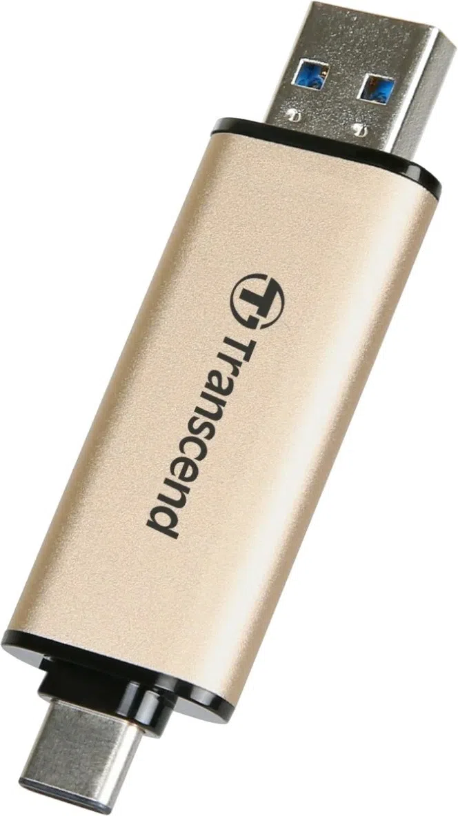 Флеш-накопитель Transcend JetFlash 930C, 256Гб, Золотистый 2
