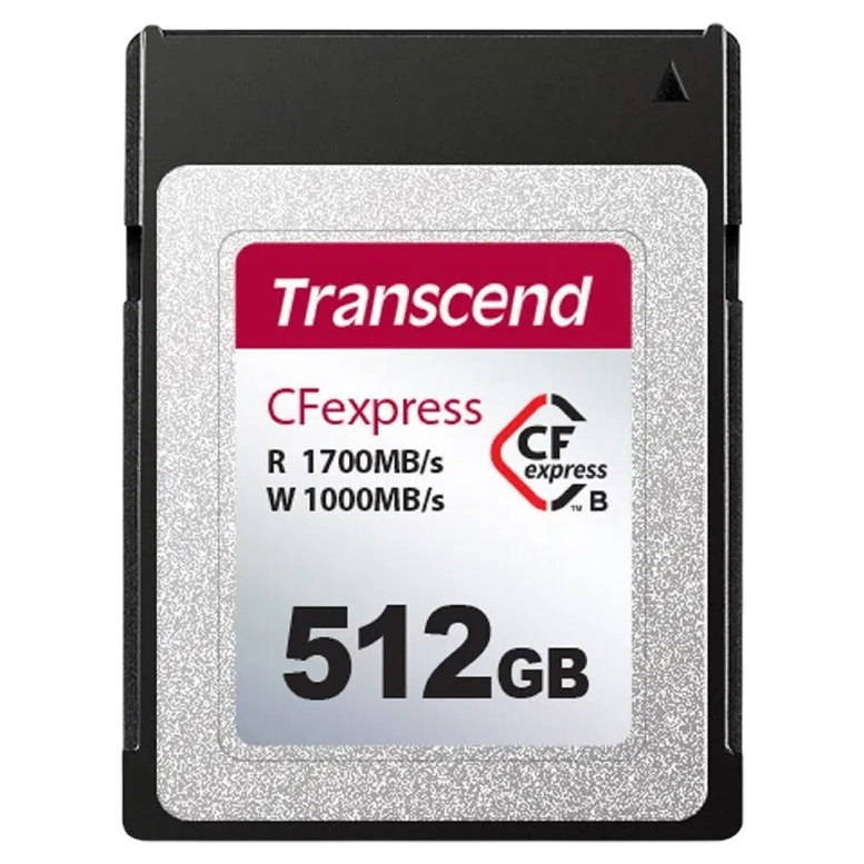 Карта памяти Transcend CFexpress 820, 512 ГБ, Black
