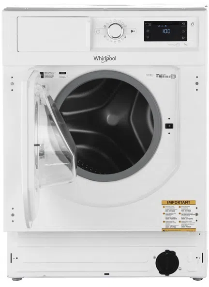 Maşina de spălat rufe încorporabilă Whirlpool BI WMWG 71484E EU 2