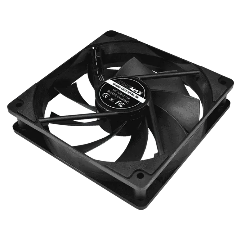 Вентилятор для ПК Gamemax GMX-WFBK BK, 120 мм, Черный 5