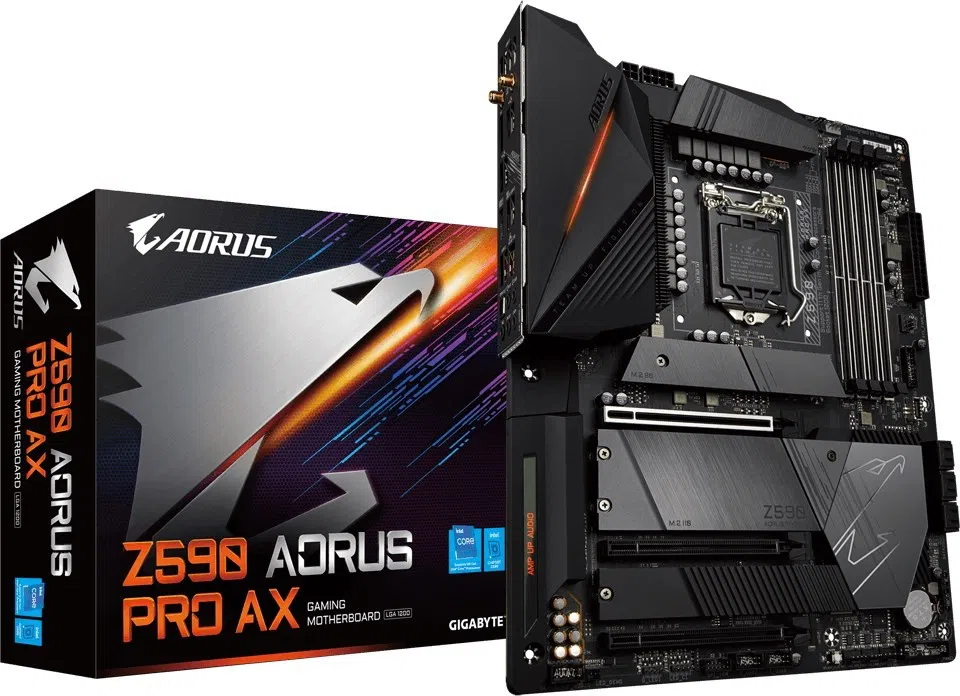 Материнская плата Gigabyte Z590 Aorus Pro AX 1.0 2