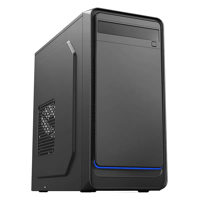 Компьютерный корпус Sohoo 6503BK, Micro-ATX, ATX, Чёрный 4