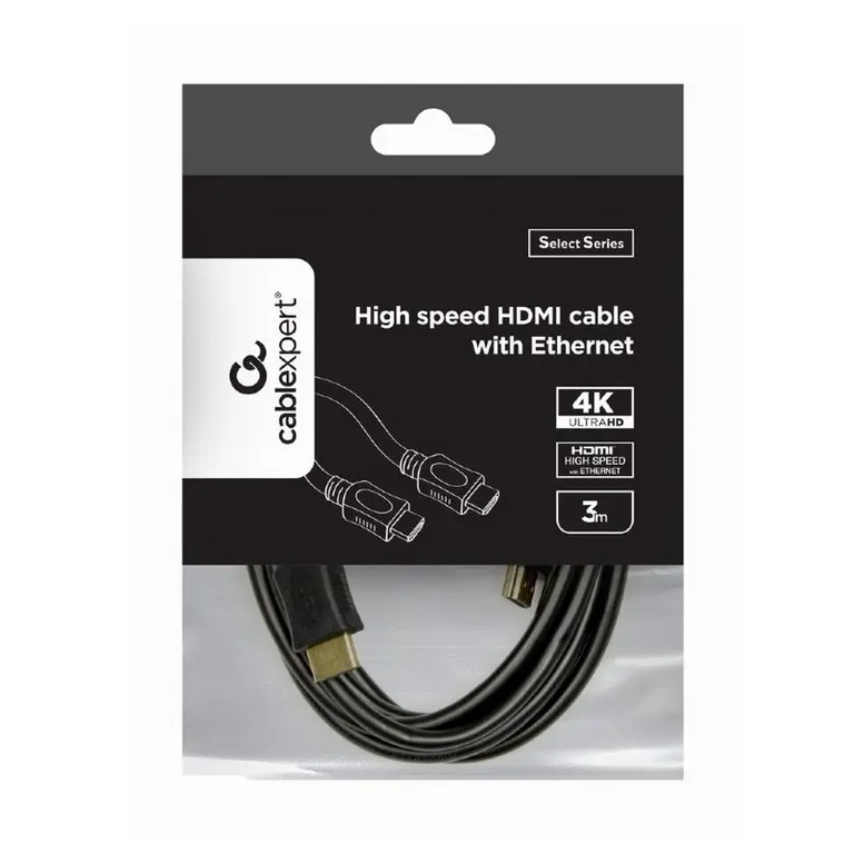 Cablu Cablexpert CC-HDMI4L-10, HDMI to HDMI, 3 m, Negru 2