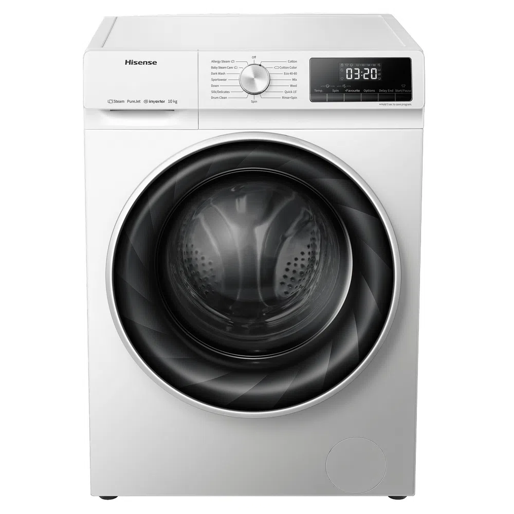 Стиральная машина Hisense WFQY8014EVJM, 8кг, Белый 4