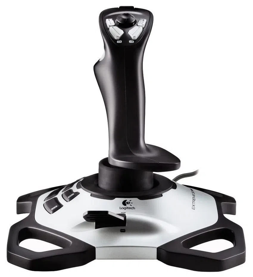 Игровой джойстик Logitech Extreme 3D Pro, Серебристый 5
