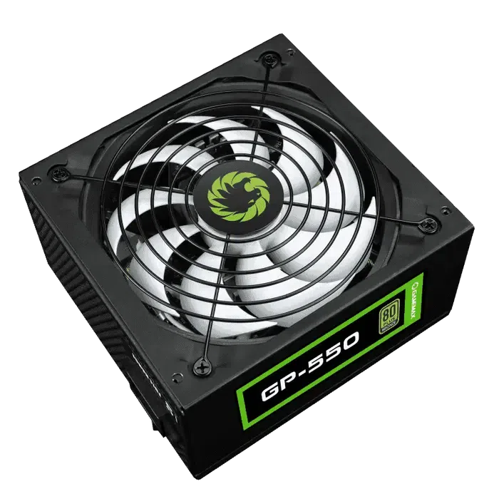Блок питания для компьютеров Gamemax GP-550, 550 Вт, Черный 11