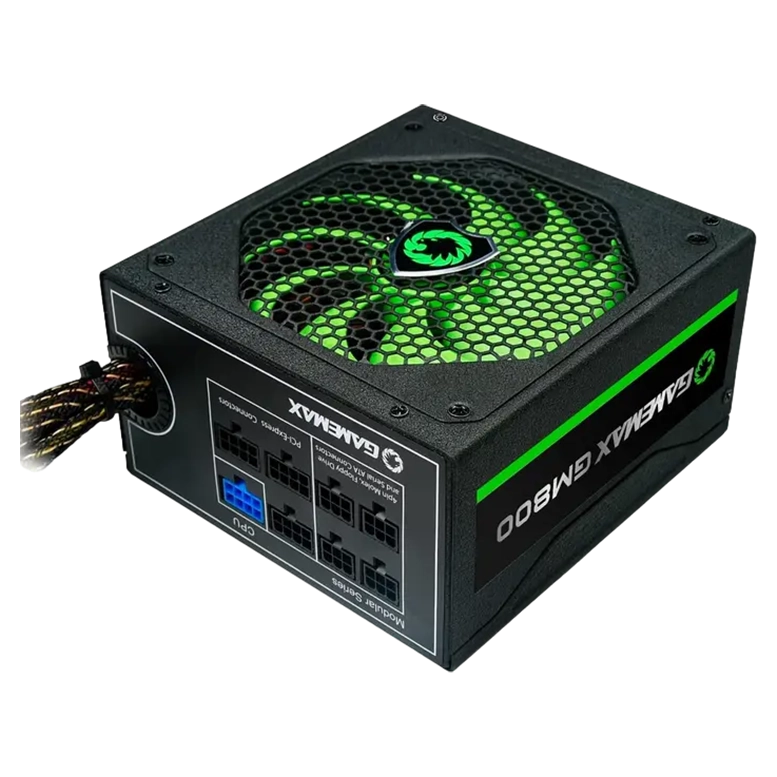 Sursă Alimentare PC Gamemax GM-800, 800 W, Negru
