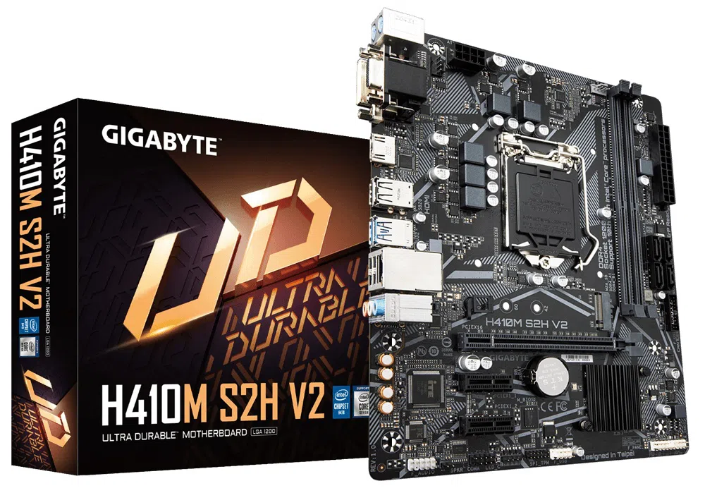 Материнская плата Gigabyte H410M S2H V2 1.0 2
