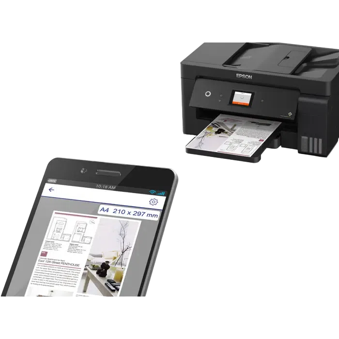 Струйный МФУ Epson L14150, Чёрный 4