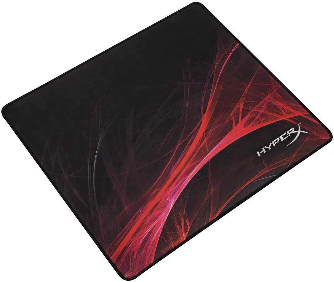 Mouse Pad pentru jocuri HyperX FURY S Pro Speed Edition, Large, Negru/Rosu 2