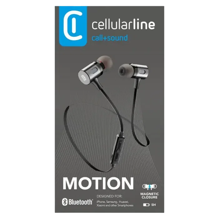 Наушники Cellularline Motion, Чёрный 21