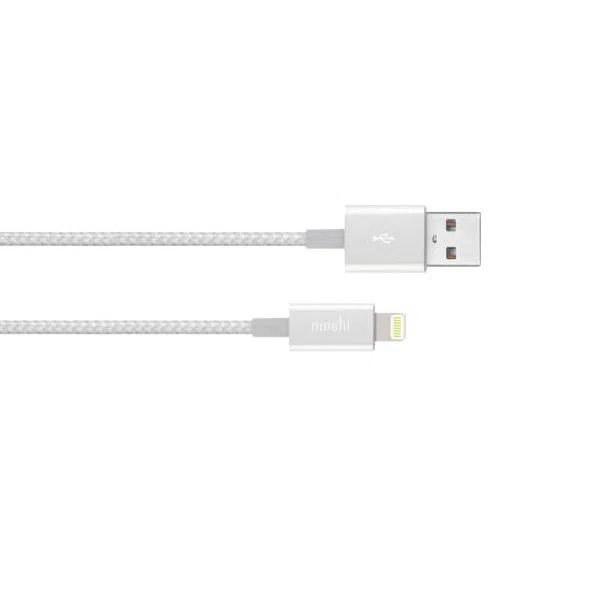 Cablu încărcare și sincronizare Moshi iPhone Lighting USB Cable, Lightning/USB Type-A, 1,2m, Argintiu 2