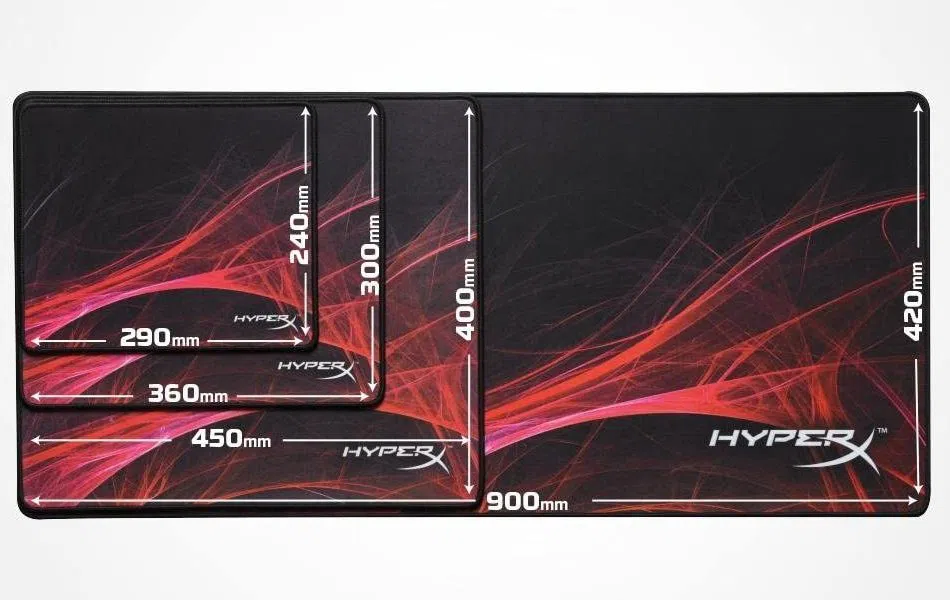 Игровой коврик для мыши HyperX FURY S Pro Speed Edition, Extra Large, Черный/Красный 2