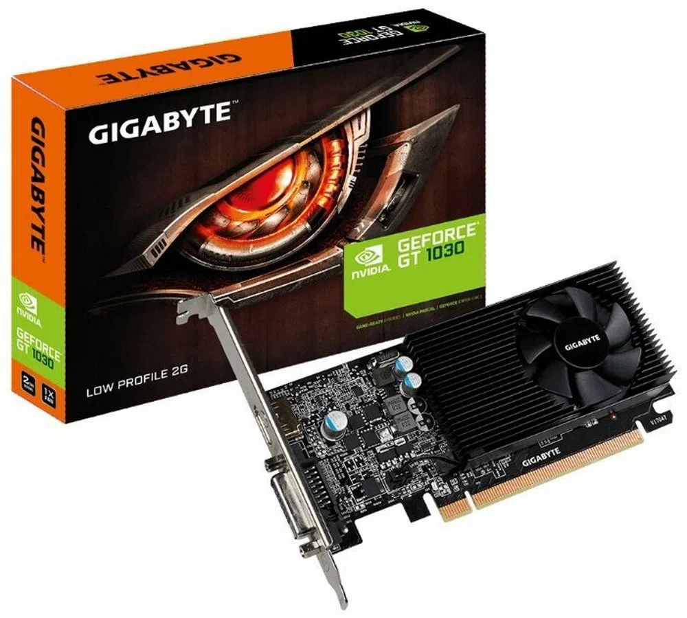 VGA Gigabyte GT1030 2GB GDDR5 Low Profile (GV-N1030D5-2GL)