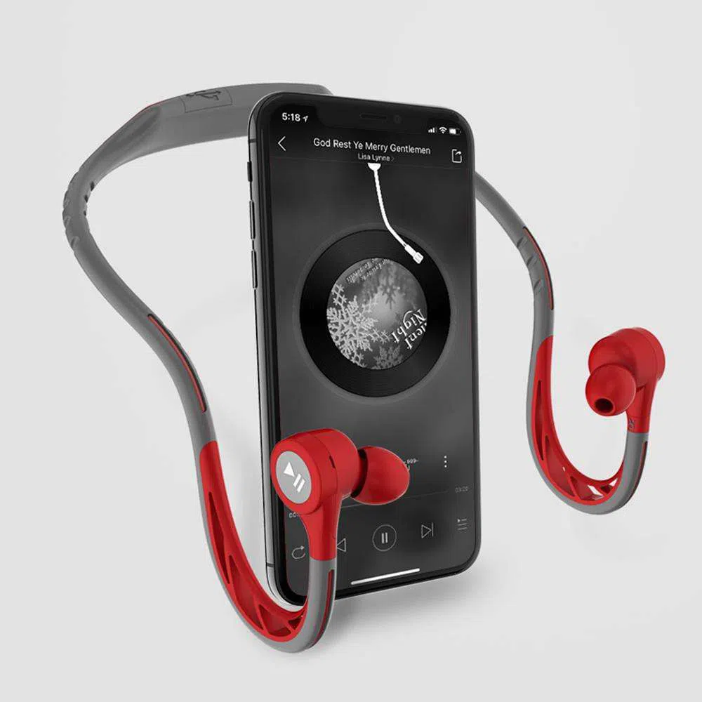 Спортивные наушники Remax RB-S20, Bluetooth, Красный 2