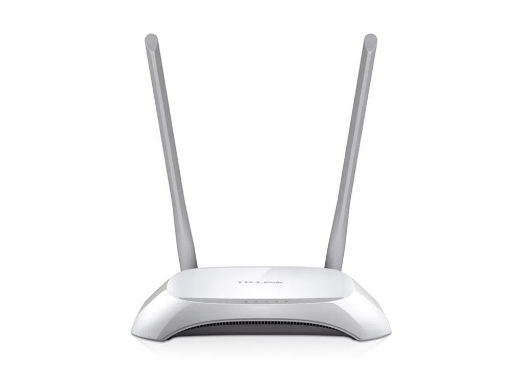 TP-LINK TL-WR840N  N300 Wireless Router, Broadcom, 2T2R, 300Mbps on 2.4GHz, 802.11n/b/g, 1 WAN + 4 LAN, 2 fixed antennas 4