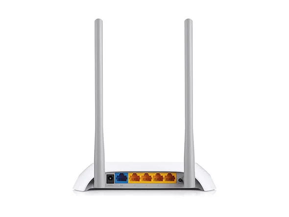 TP-LINK TL-WR840N  N300 Wireless Router, Broadcom, 2T2R, 300Mbps on 2.4GHz, 802.11n/b/g, 1 WAN + 4 LAN, 2 fixed antennas 3