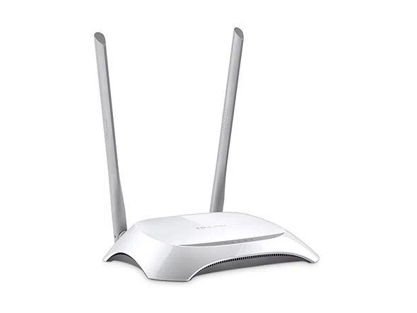 TP-LINK TL-WR840N  N300 Wireless Router, Broadcom, 2T2R, 300Mbps on 2.4GHz, 802.11n/b/g, 1 WAN + 4 LAN, 2 fixed antennas 2