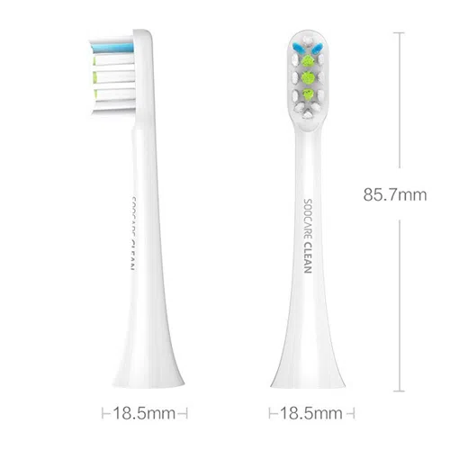 Насадки для Soocare X3/X3U/X5, Белый 6