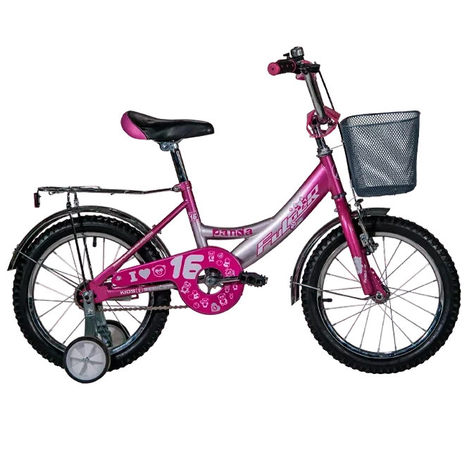 Bicicletă Fulger Rase Kid 16" Pink White