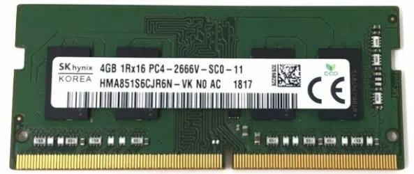 Memorie Hynix 4Gb DDR4-2666MHz SODIMM (HMA851S6CJR6N-VK)
