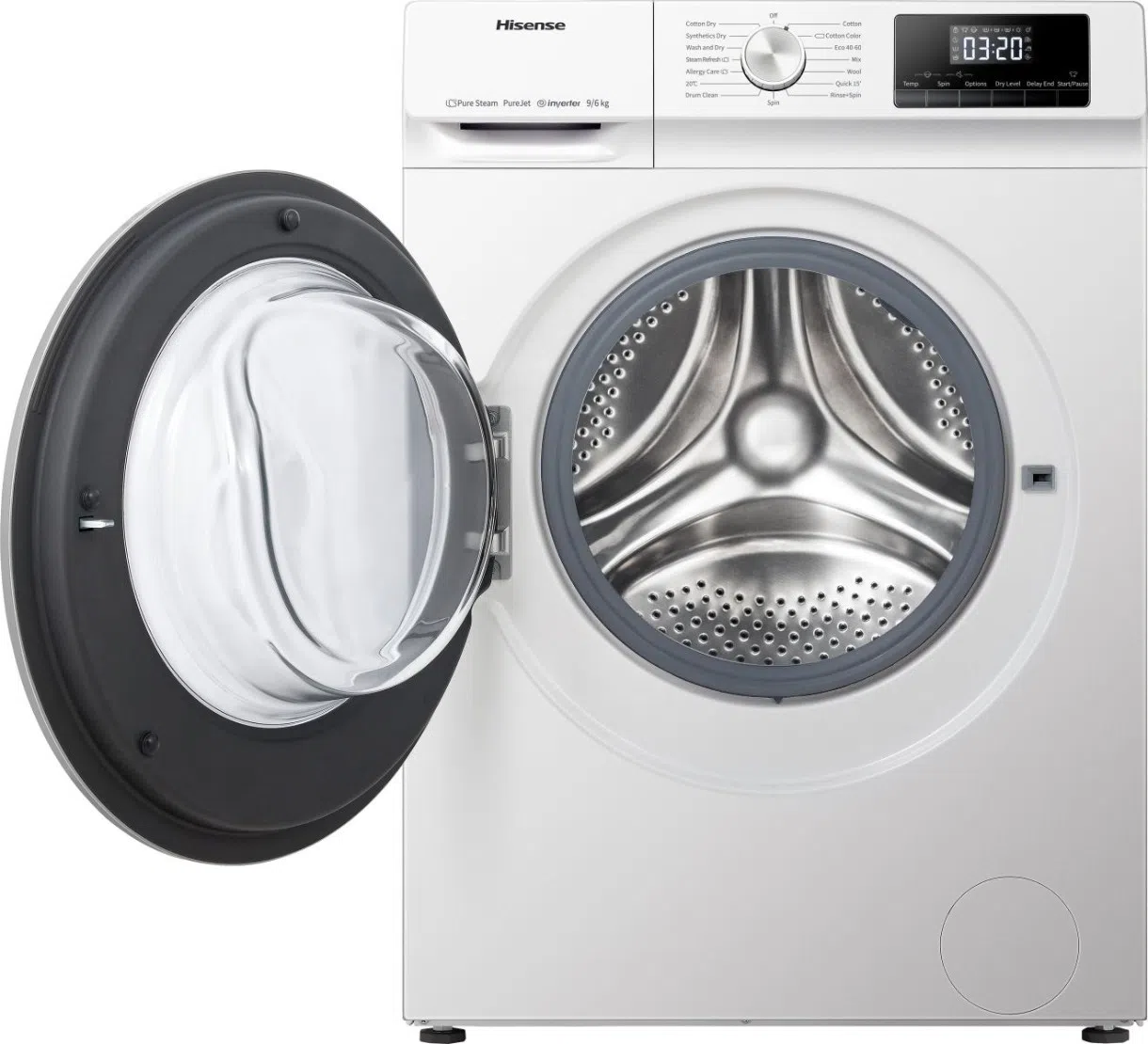 Maşina de spălat rufe Hisense WDQY901418VJM White 3