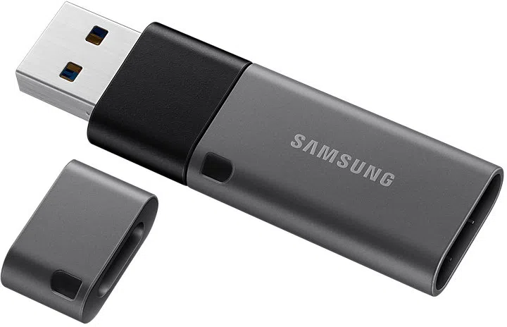 Флеш-накопитель Samsung Duo Plus 64Gb Silver (MUF-64DB/APC) 4