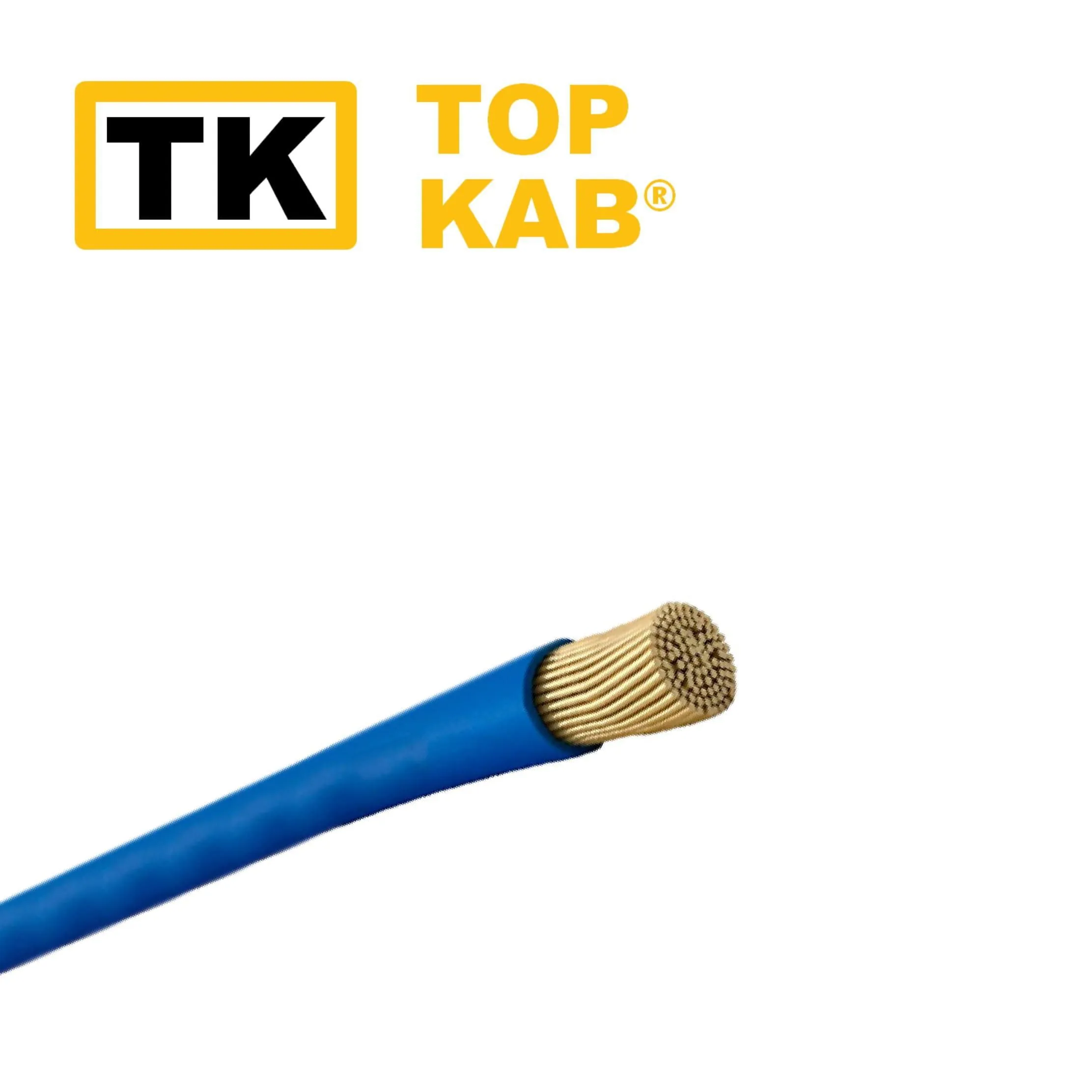 Fir electric PV3 2.5mm albastru TopKab