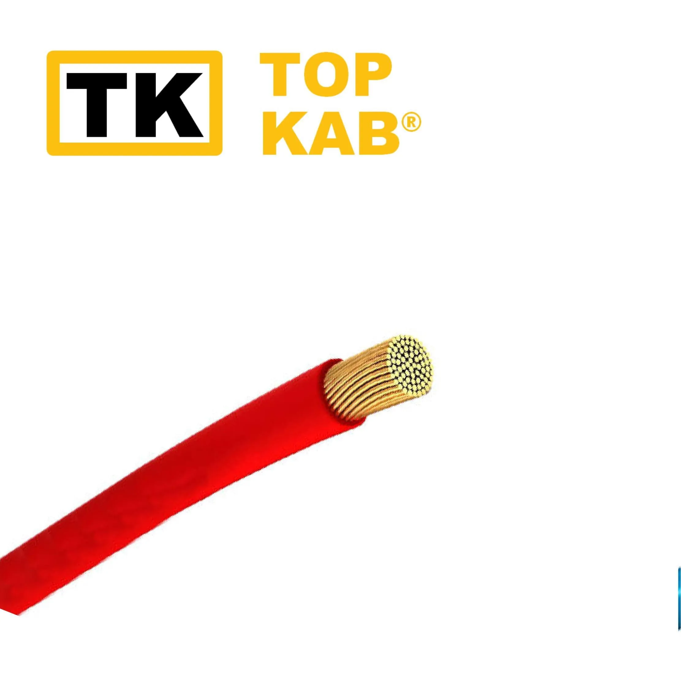 Fir electric PV3 2.5mm roșu TopKab