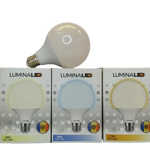 Bec LED G125 24W E27 4000K LuminaLED