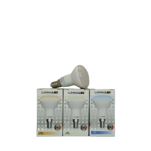 Bec LED R40 3W E14 6000K LuminaLED
