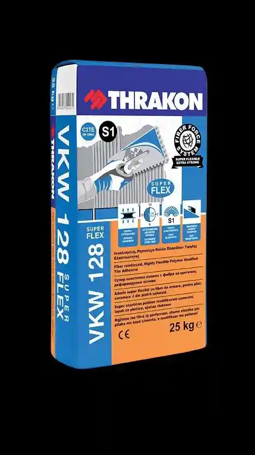 VKW 128 - ADEZIV SUPER FLEX C2TE S1 25KG GREY