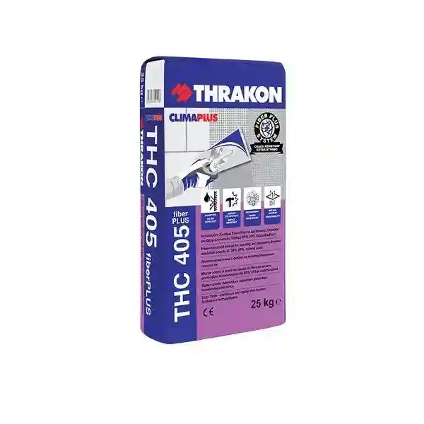 THC 405 CU FIBRE GREY 25KG