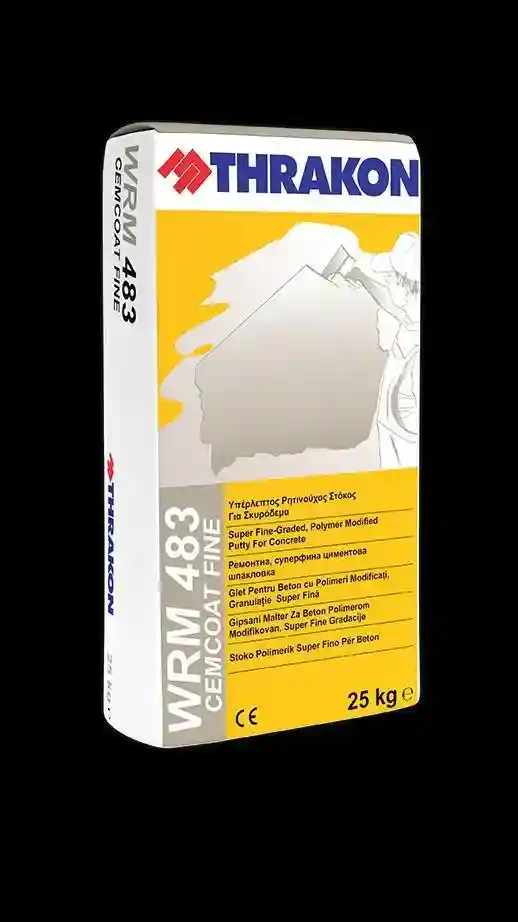 WRM 483 CEMCOAT FINE GREY 25KG