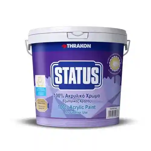 STATUS 100% ACRYLIC PAINT 0.75LT