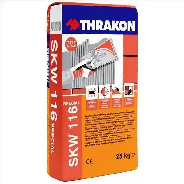 SKW 116 - ADEZIV SPECIAL C1TE 25KG GREY
