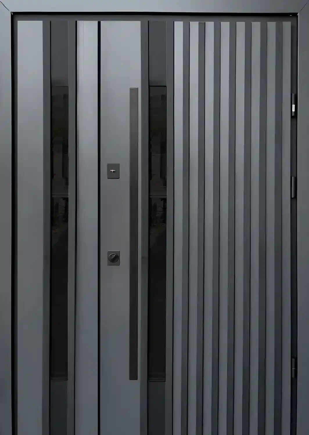 Grafit/Alb structurat