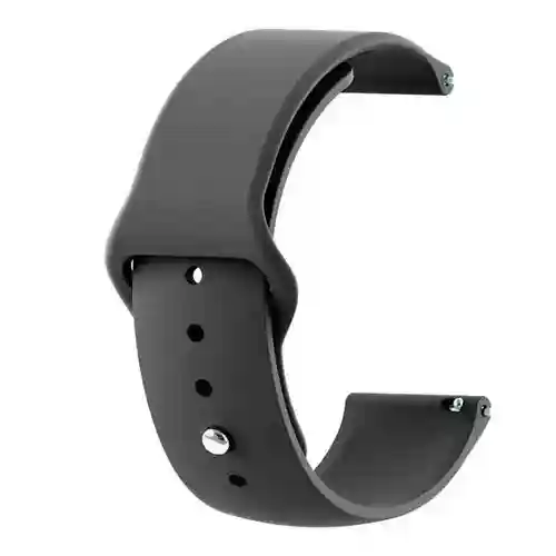 Ремешок силиконовый 22mm Black