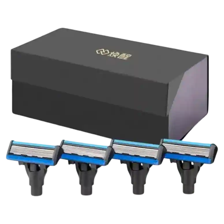 Набор лезвий для станка для бритья Handx H600 Razor, Черный, 4 шт.