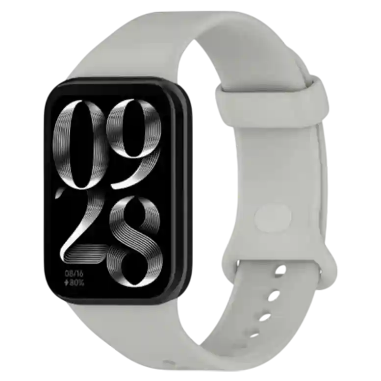 Curelușă Xiaomi Strap Silicon Redmi Watch 4 / 5 /Band 8 Pro/9 Pro, Grey